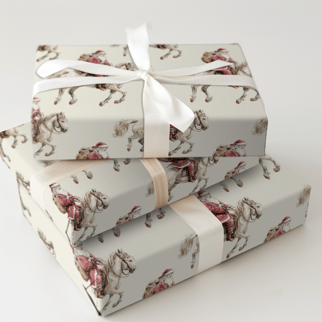 Winter Whinny - Wrapping Paper - Aspen & Arlo