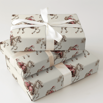 Winter Whinny - Wrapping Paper - Aspen & Arlo