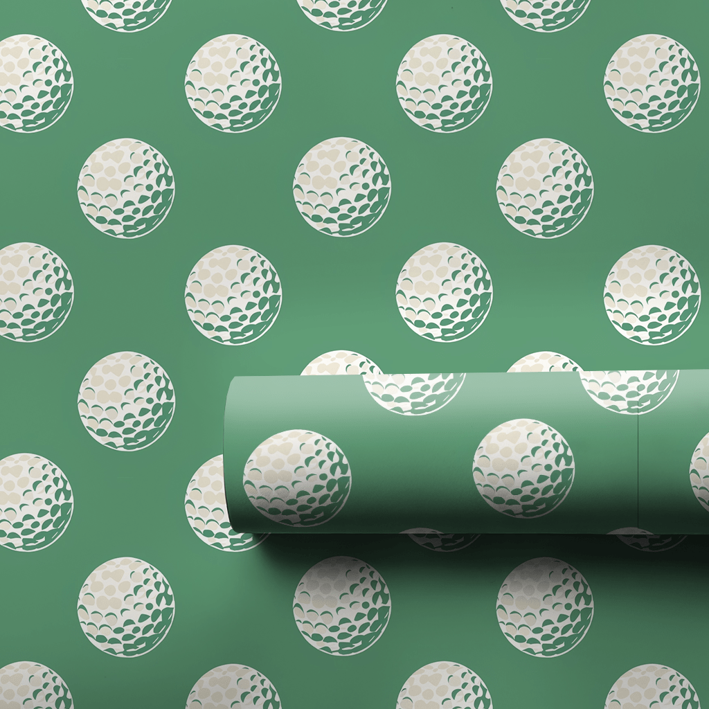 19th Hole - Wrapping Paper - Aspen & Arlo