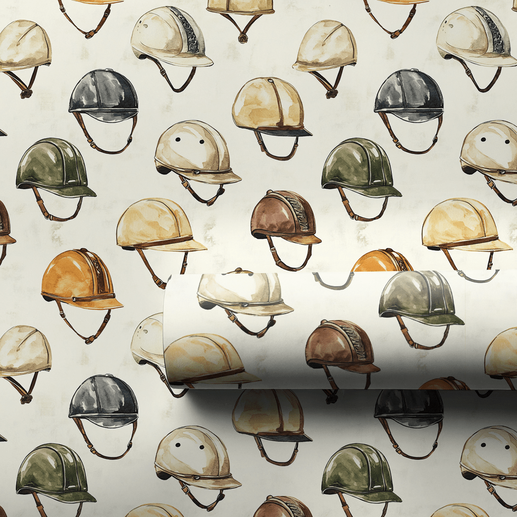 Equestrian Halo - Wrapping Paper - Aspen & Arlo
