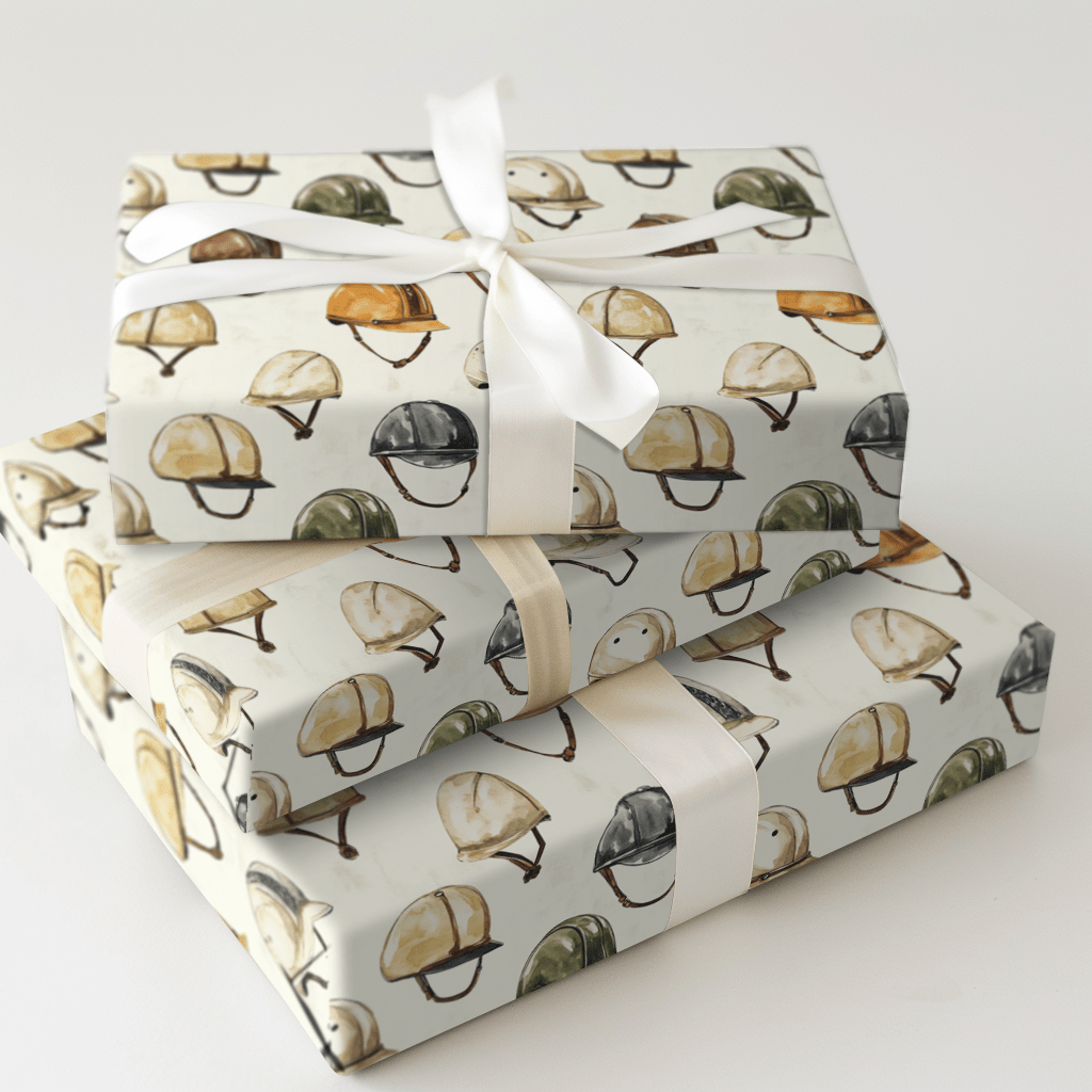 Equestrian Halo - Wrapping Paper - Aspen & Arlo