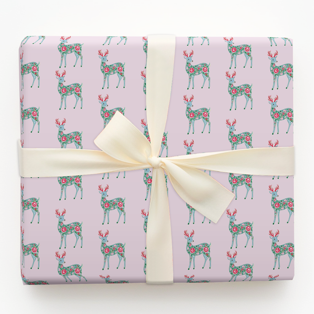 Pink Willow Reindeer