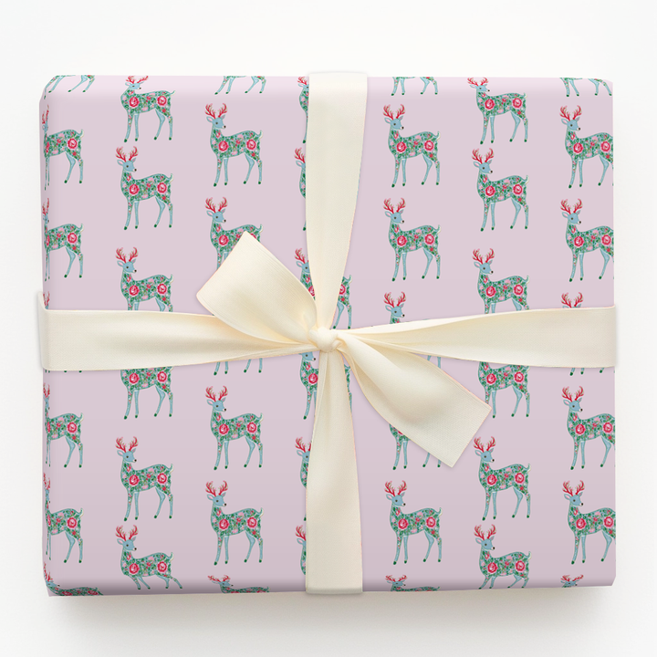 Pink Willow Reindeer