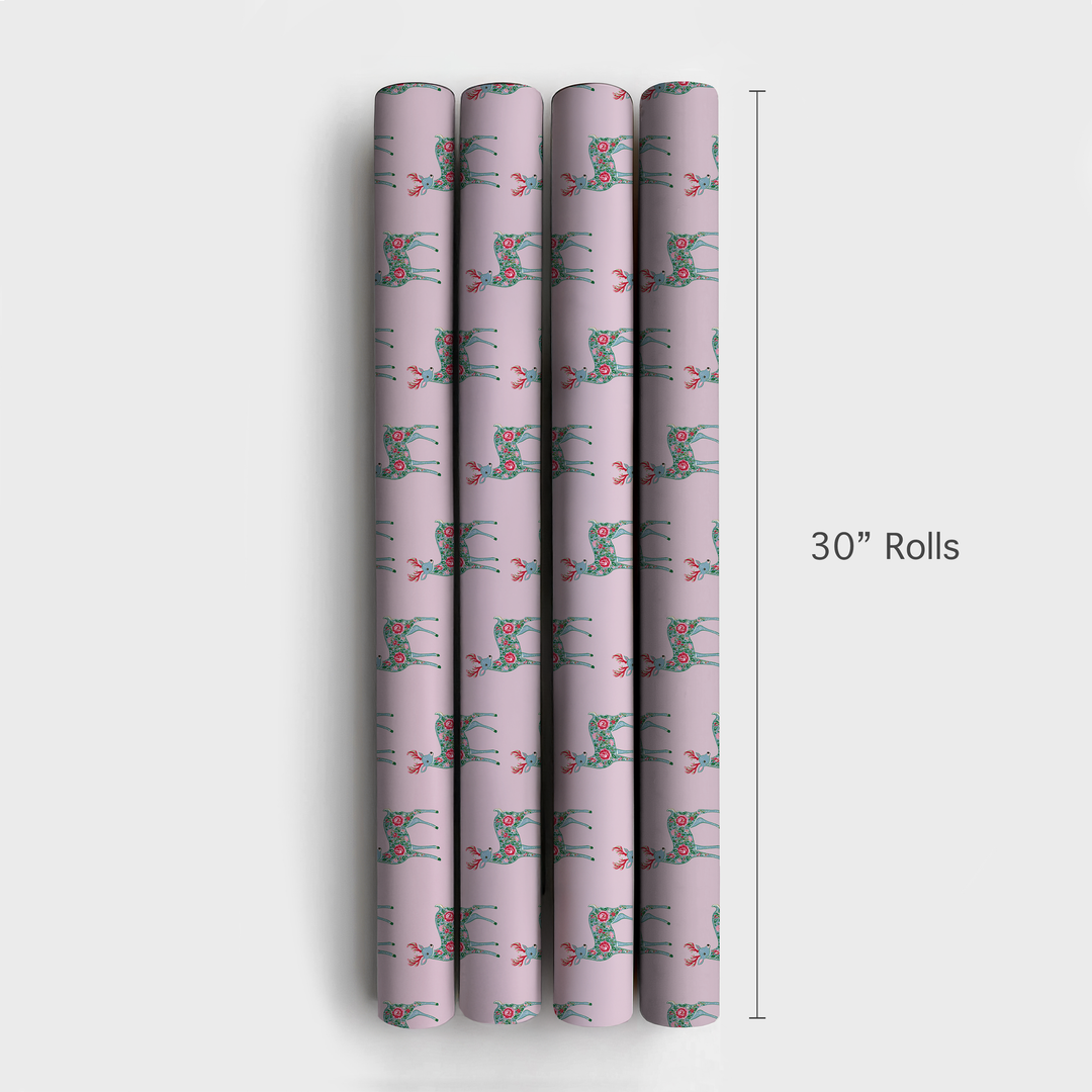 Pink Willow Reindeer