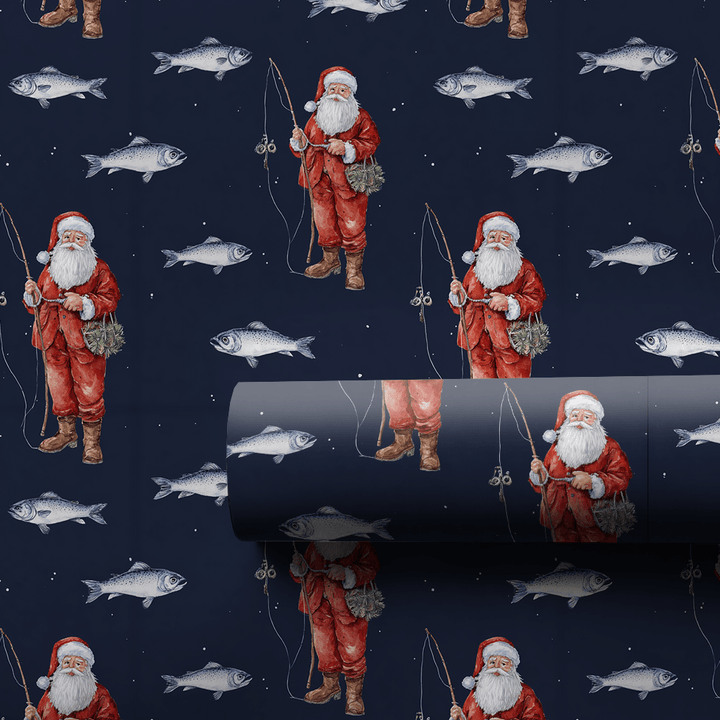 Reel Merry Christmas - Wrapping Paper - Aspen & Arlo