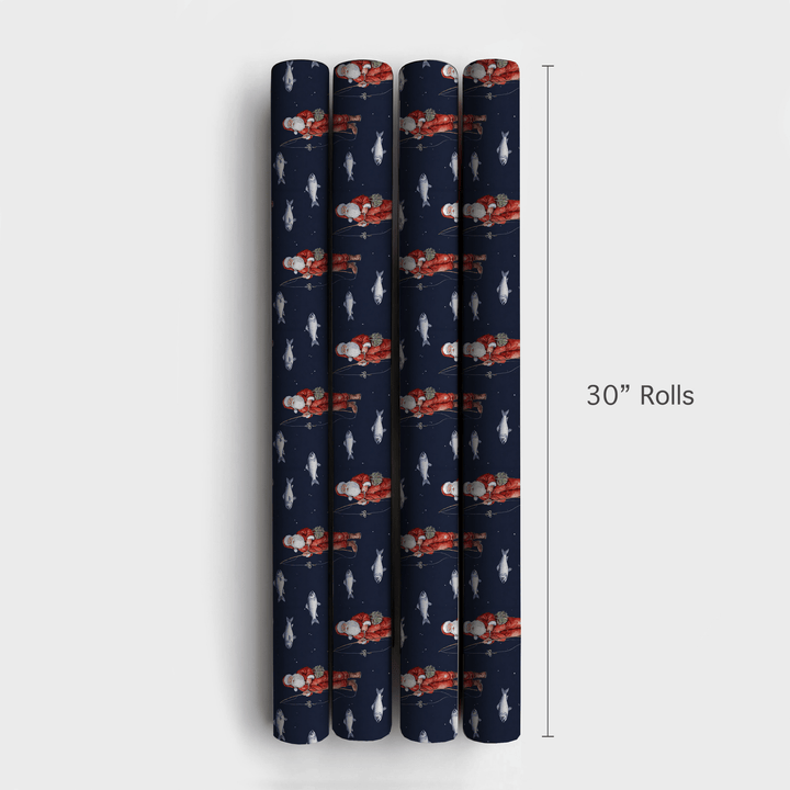 Reel Merry Christmas - Wrapping Paper - Aspen & Arlo