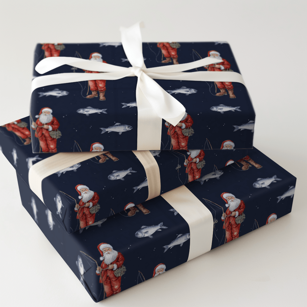 Reel Merry Christmas - Wrapping Paper - Aspen & Arlo