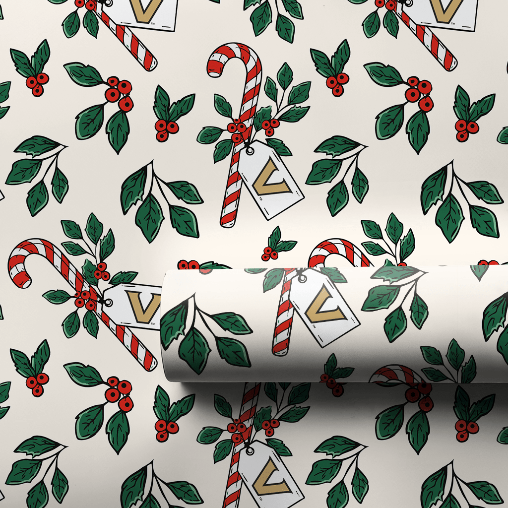 Peppermint Vanderbilt - Wrapping Paper - Aspen & Arlo