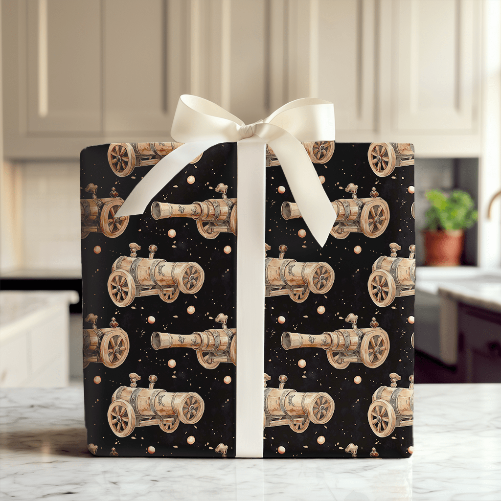 Case the Cannon - Wrapping Paper - Aspen & Arlo
