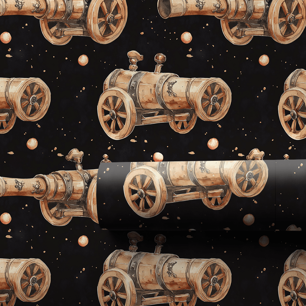 Case the Cannon - Wrapping Paper - Aspen & Arlo
