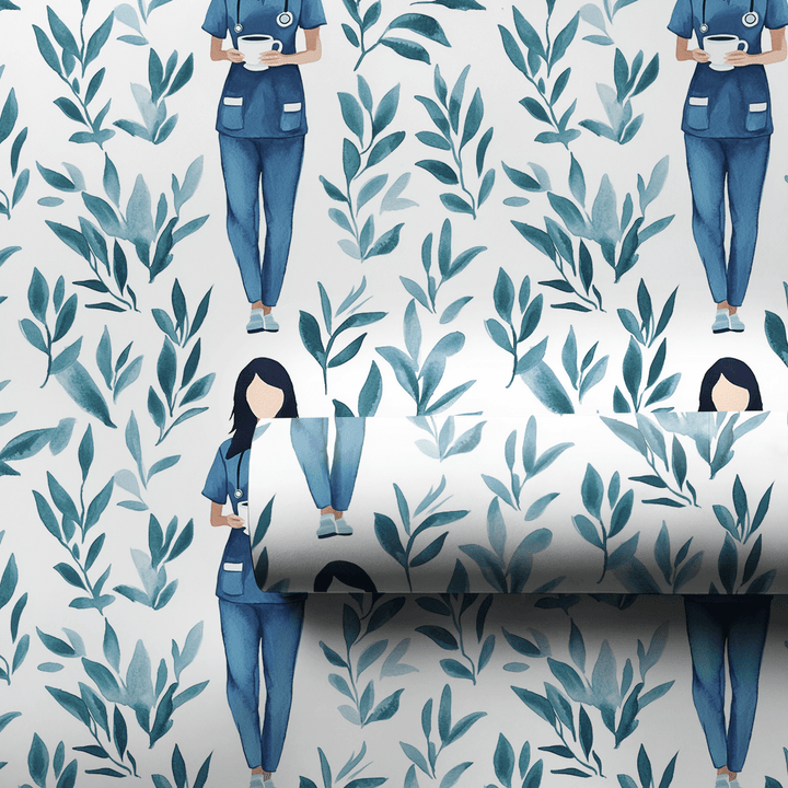 Caffeinated Life Saver - Wrapping Paper - Aspen & Arlo