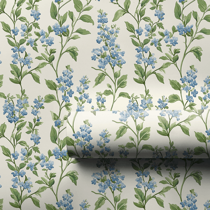 Soft as Baby Blue - Wrapping Paper - Aspen &amp; Arlo