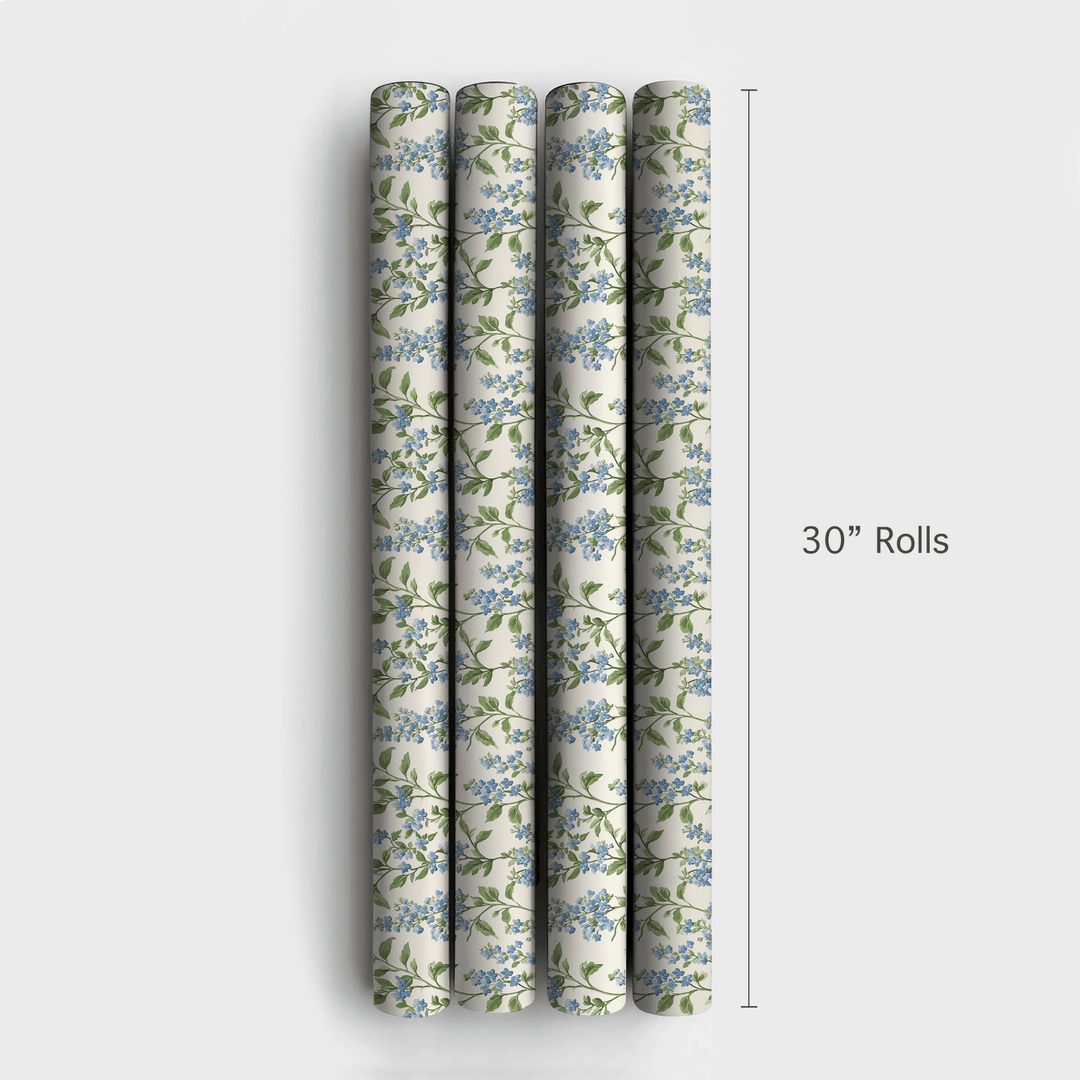 Soft as Baby Blue - Wrapping Paper - Aspen & Arlo