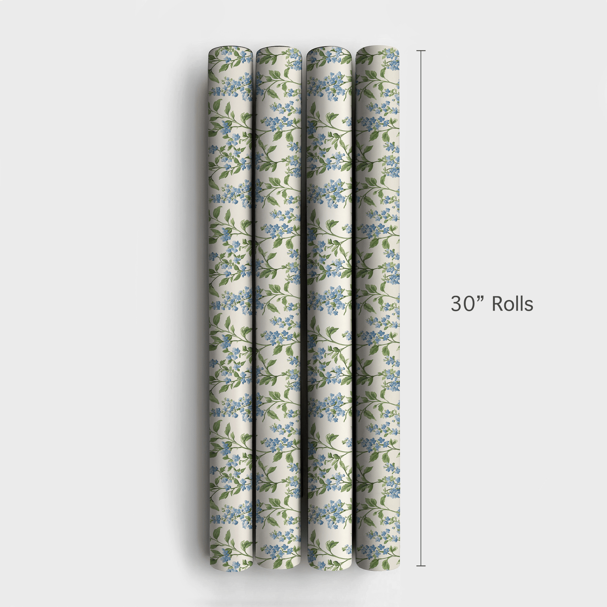 Soft as Baby Blue - Wrapping Paper - Aspen &amp; Arlo