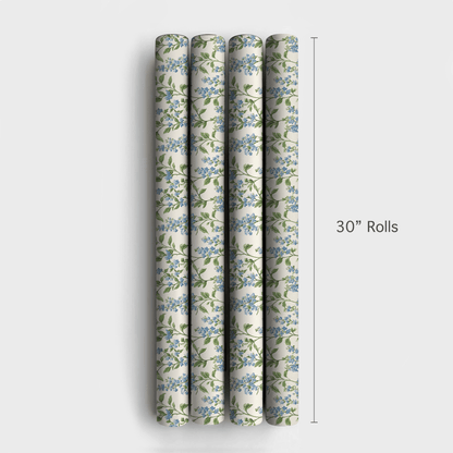 Soft as Baby Blue - Wrapping Paper - Aspen &amp; Arlo