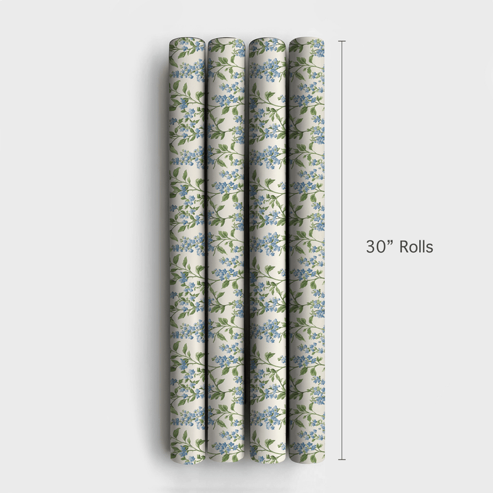 Soft as Baby Blue - Wrapping Paper - Aspen & Arlo