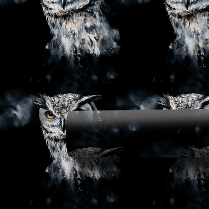 Hoot Charcoal - Wrapping Paper - Aspen & Arlo