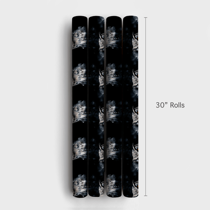 Hoot Charcoal - Wrapping Paper - Aspen & Arlo