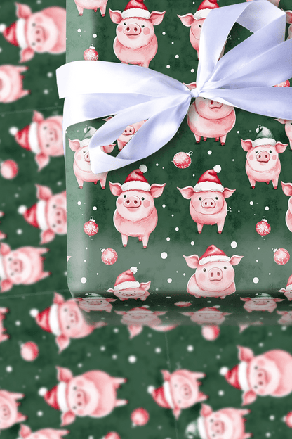 Piggy Party - Wrapping Paper - Aspen & Arlo