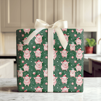 Piggy Party - Wrapping Paper - Aspen & Arlo