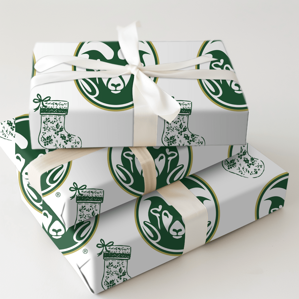 CSU Stocking - Wrapping Paper - Aspen & Arlo