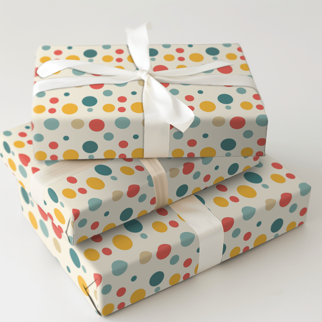 Dotty Party - Wrapping Paper - Aspen & Arlo