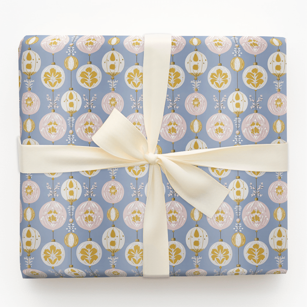 Kiss My Ornament - Wrapping Paper - Aspen & Arlo