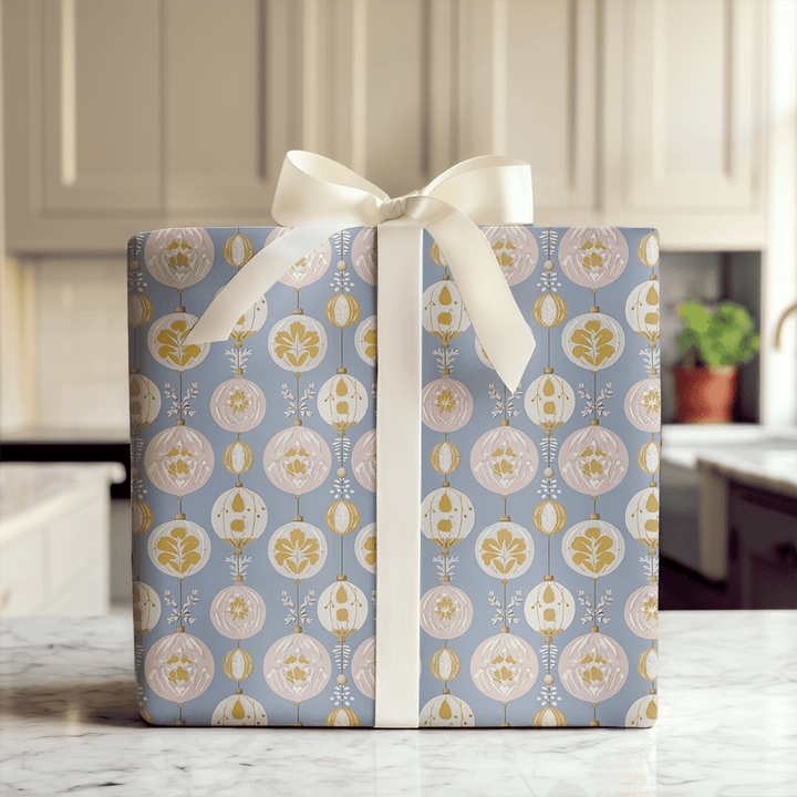 Kiss My Ornament - Wrapping Paper - Aspen & Arlo