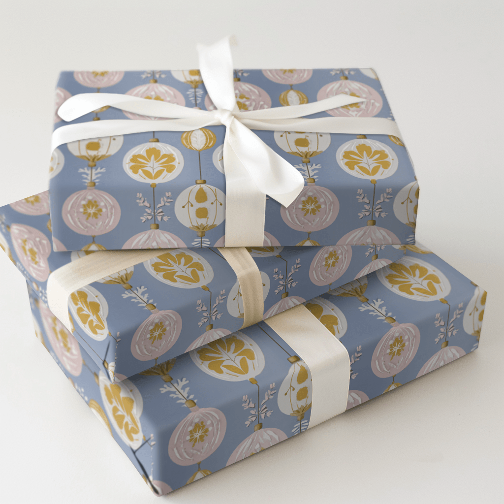 Kiss My Ornament - Wrapping Paper - Aspen & Arlo