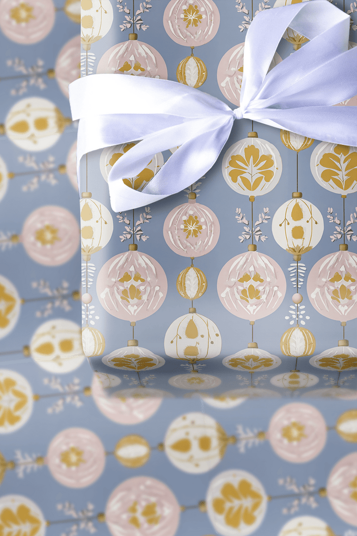 Kiss My Ornament - Wrapping Paper - Aspen & Arlo