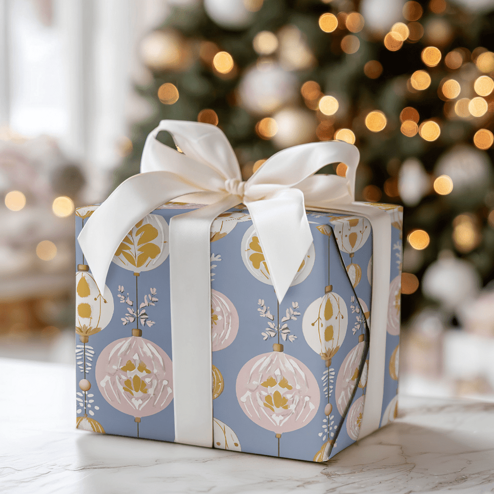 Kiss My Ornament - Wrapping Paper - Aspen & Arlo