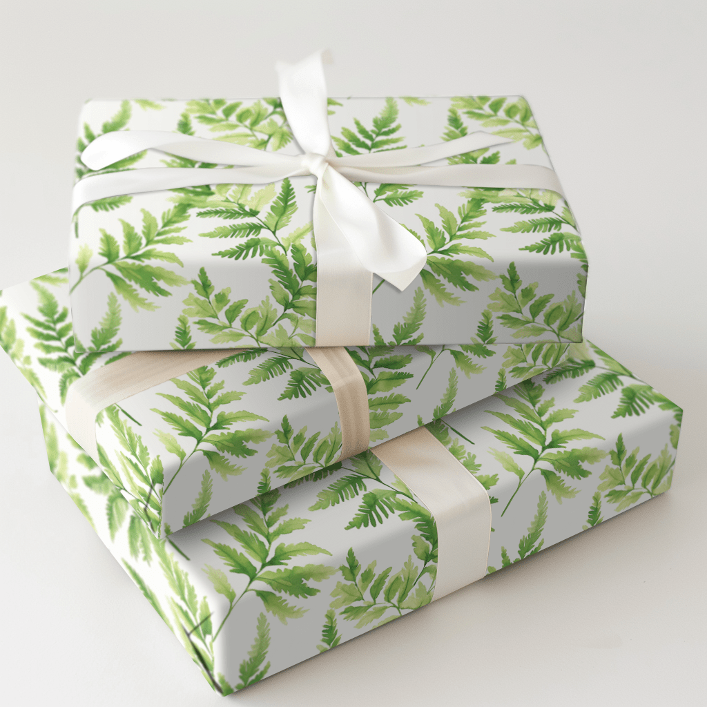 Fern Real Though - Wrapping Paper - Aspen & Arlo