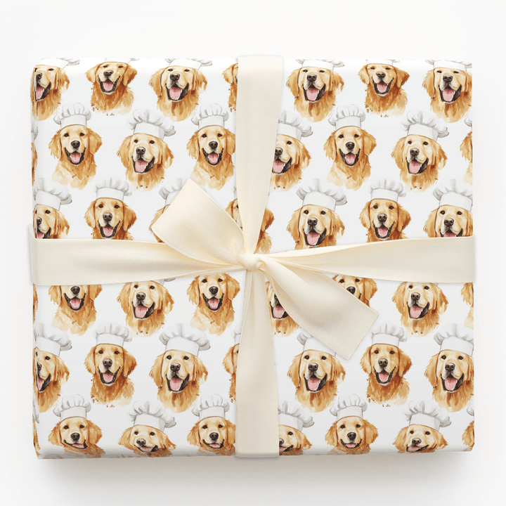 Cooking with the Goldens - Wrapping Paper - Aspen & Arlo