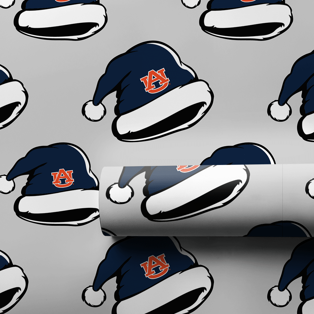 Auburn Santa - Wrapping Paper - Aspen & Arlo