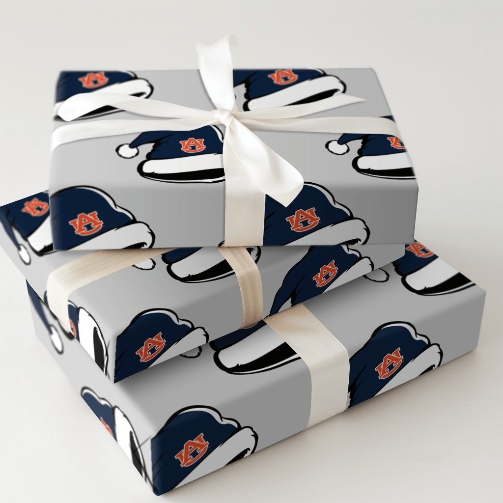 Auburn Santa - Wrapping Paper - Aspen & Arlo