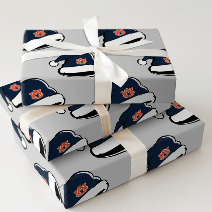 Auburn Santa - Wrapping Paper - Aspen & Arlo