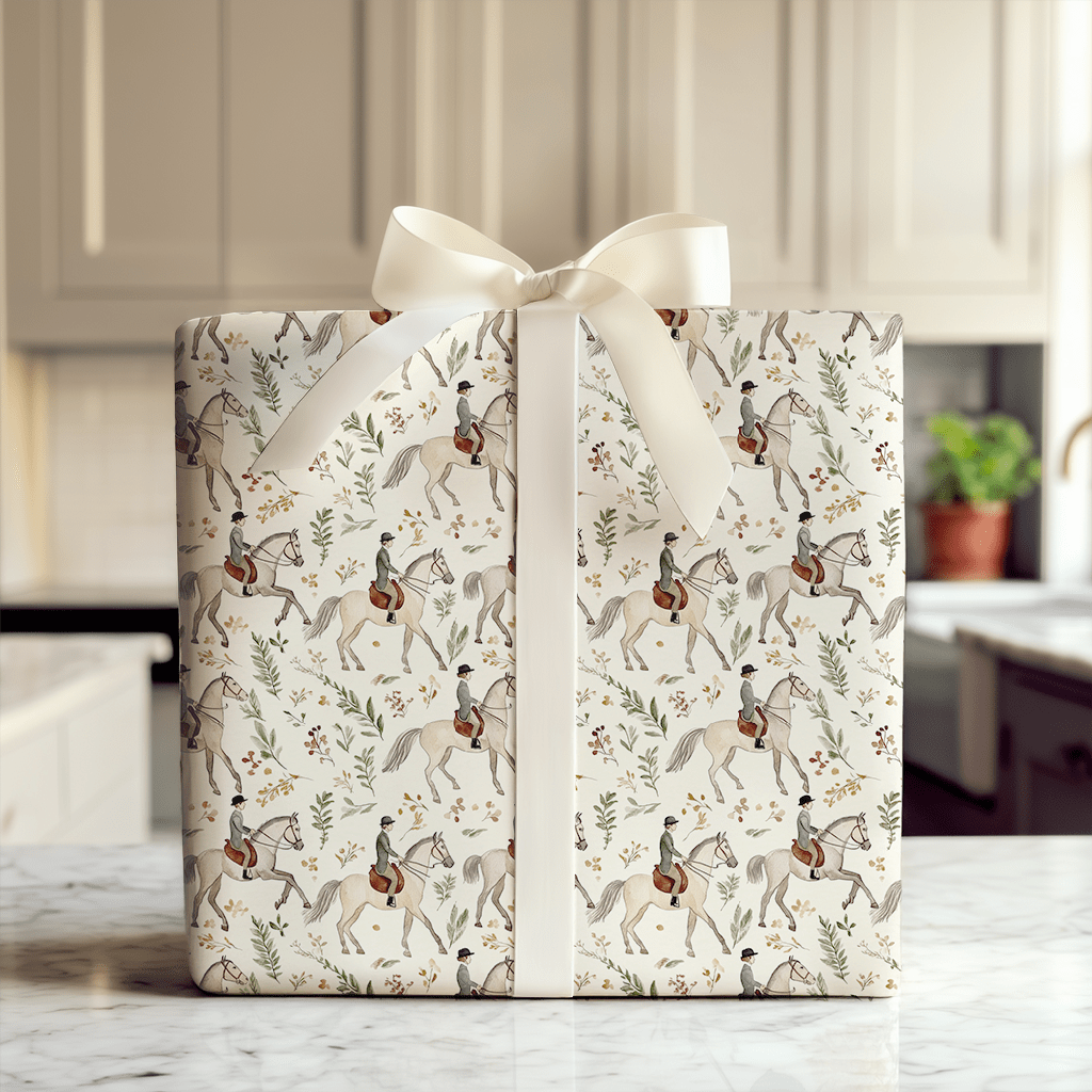 Prancing Perfection - Wrapping Paper - Aspen & Arlo
