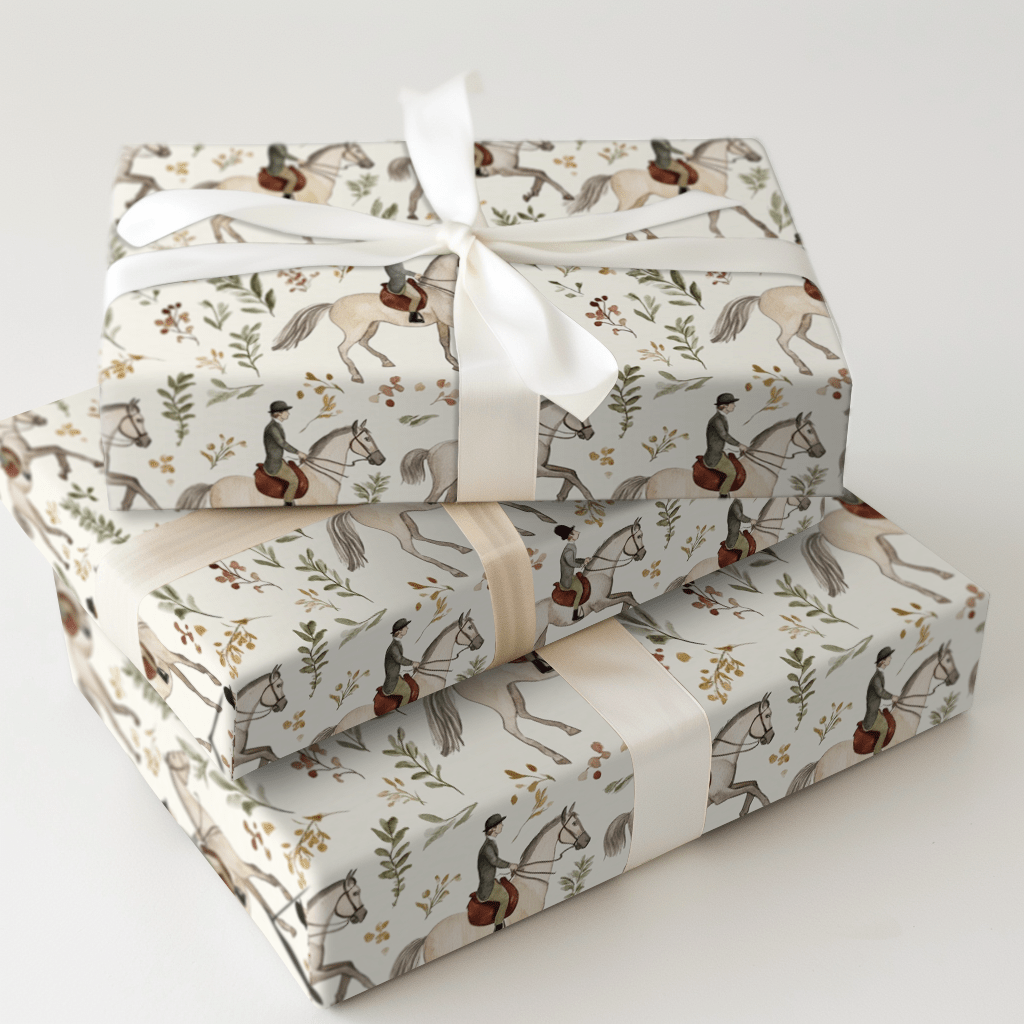 Prancing Perfection - Wrapping Paper - Aspen & Arlo