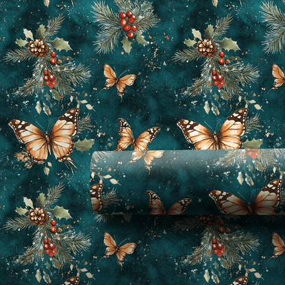 Holiday Wings - Wrapping Paper - Aspen & Arlo