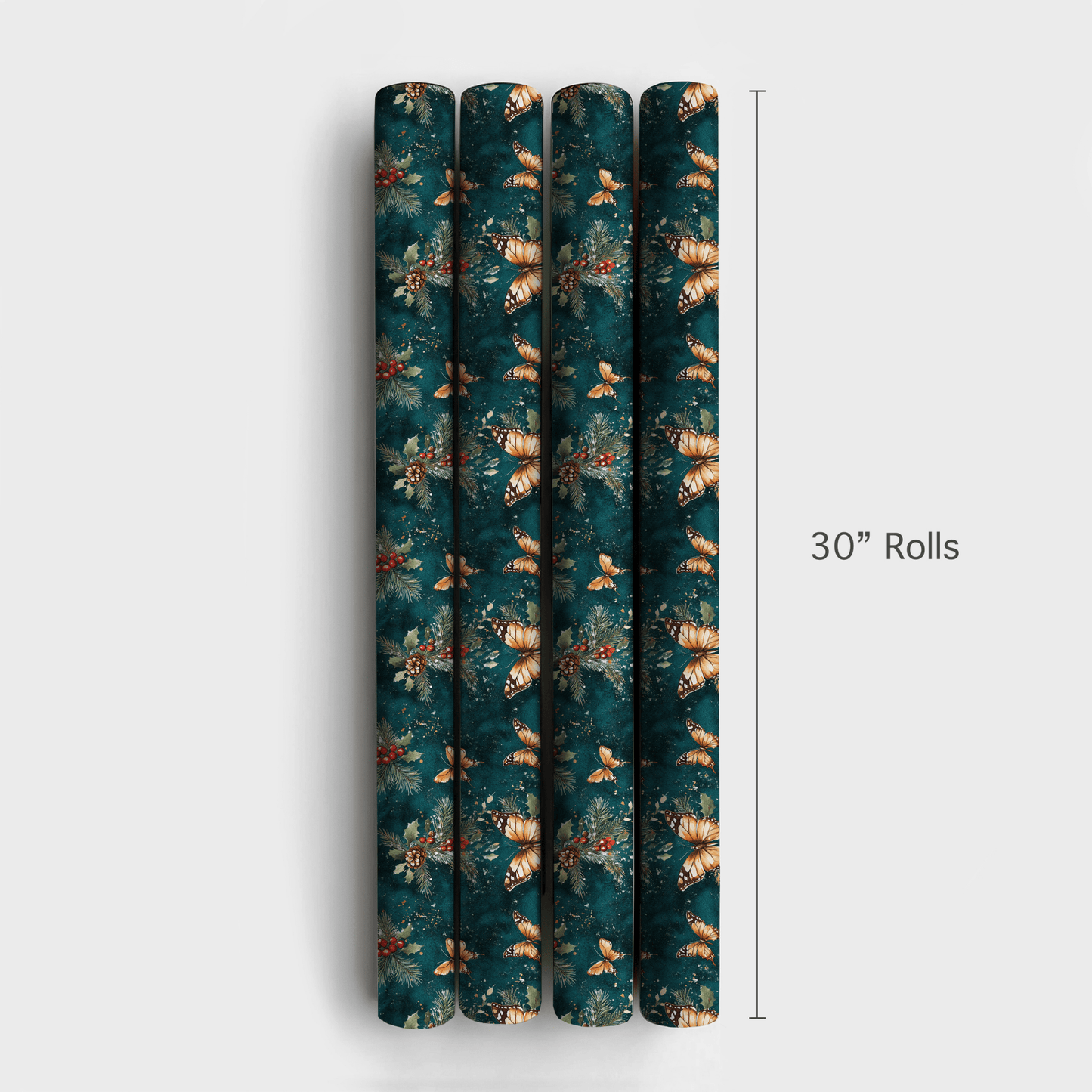 Holiday Wings - Wrapping Paper - Aspen & Arlo