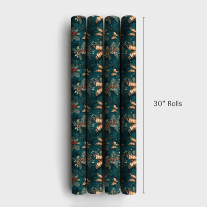 Holiday Wings - Wrapping Paper - Aspen & Arlo