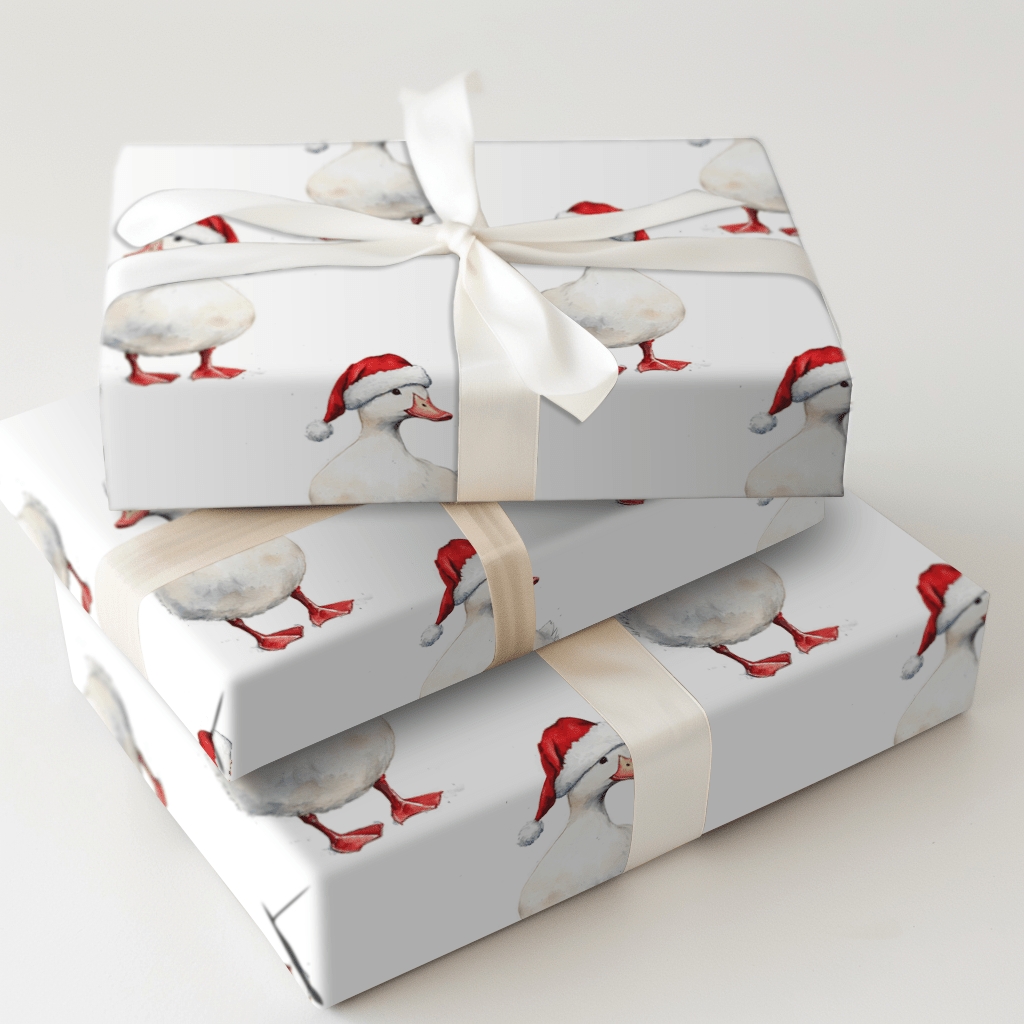 Waddle Winter - Wrapping Paper - Aspen & Arlo