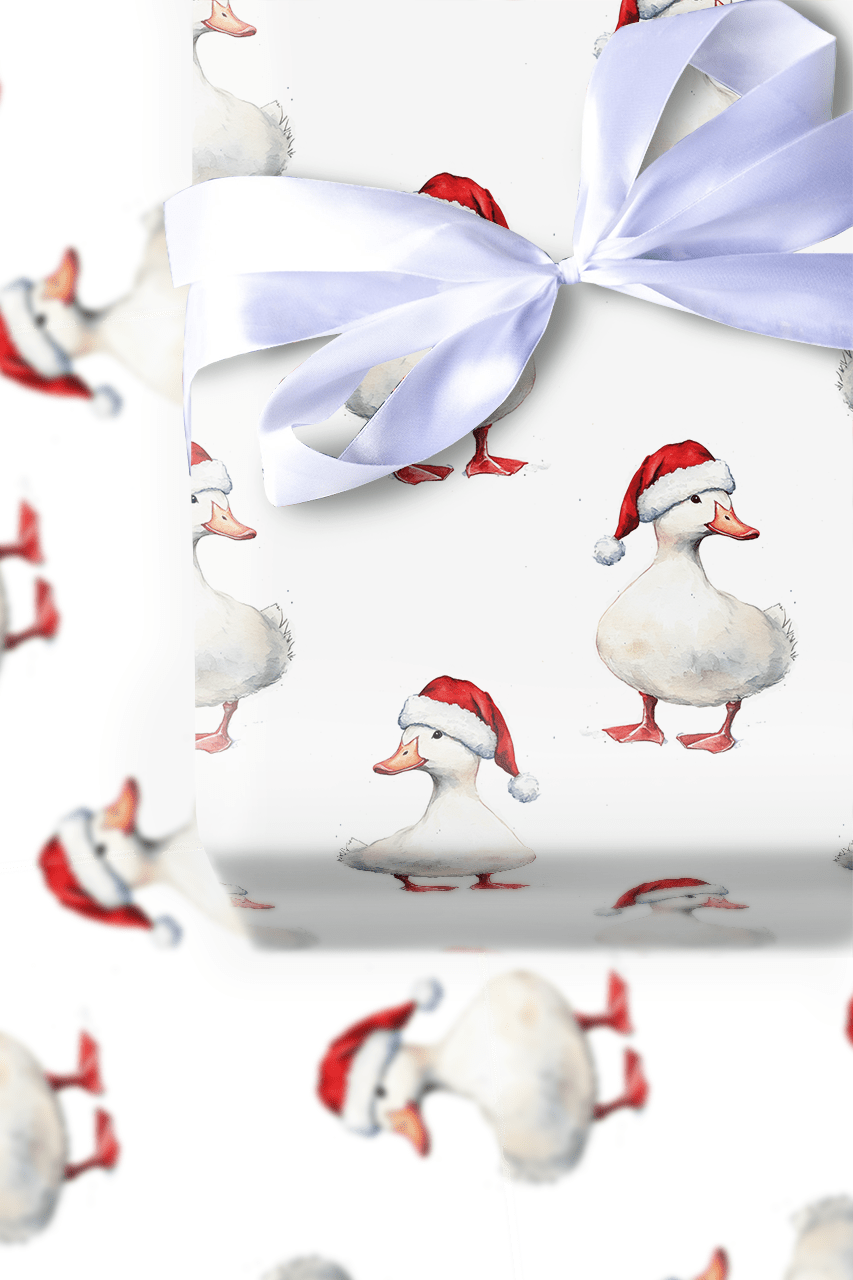 Waddle Winter - Wrapping Paper - Aspen & Arlo