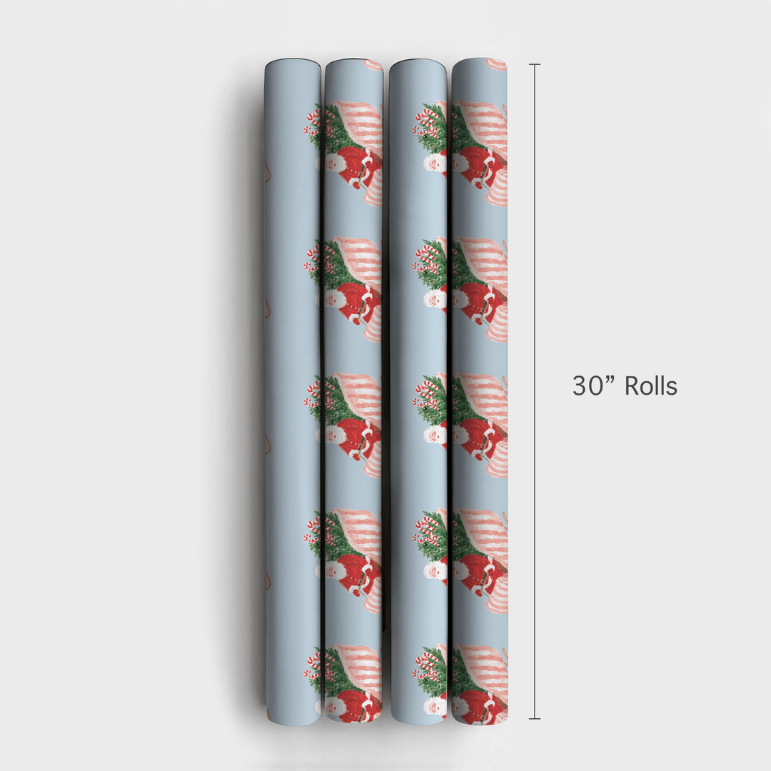 Santa_s Garden Gate - Wrapping Paper - Aspen & Arlo