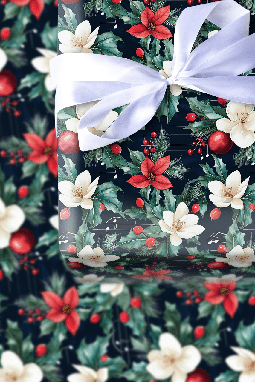Magnolia Carol - Wrapping Paper - Aspen & Arlo