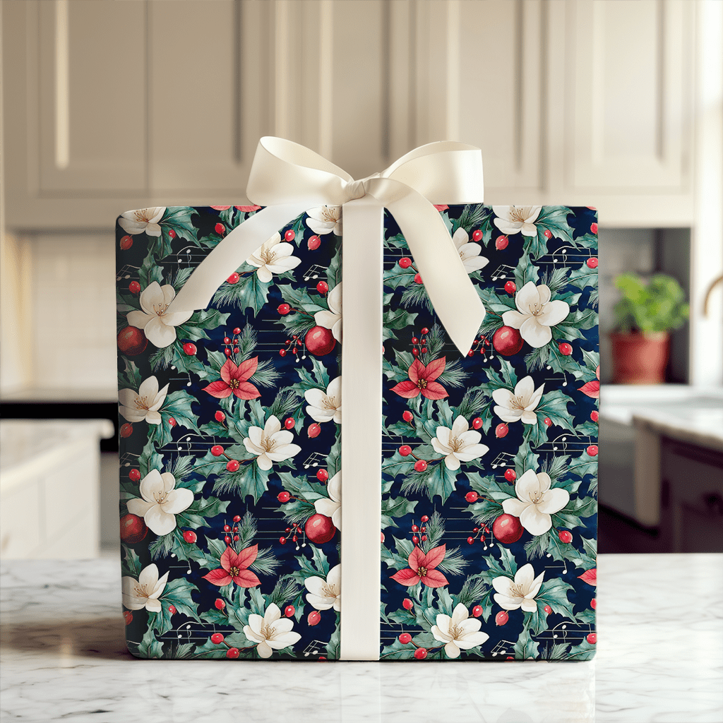 Magnolia Carol - Wrapping Paper - Aspen & Arlo