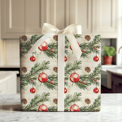Twinkle Tree Ornament - Wrapping Paper - Aspen & Arlo