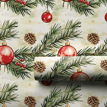 Twinkle Tree Ornament - Wrapping Paper - Aspen & Arlo