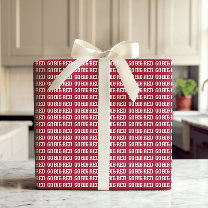 Go Big Red - Wrapping Paper - Aspen & Arlo