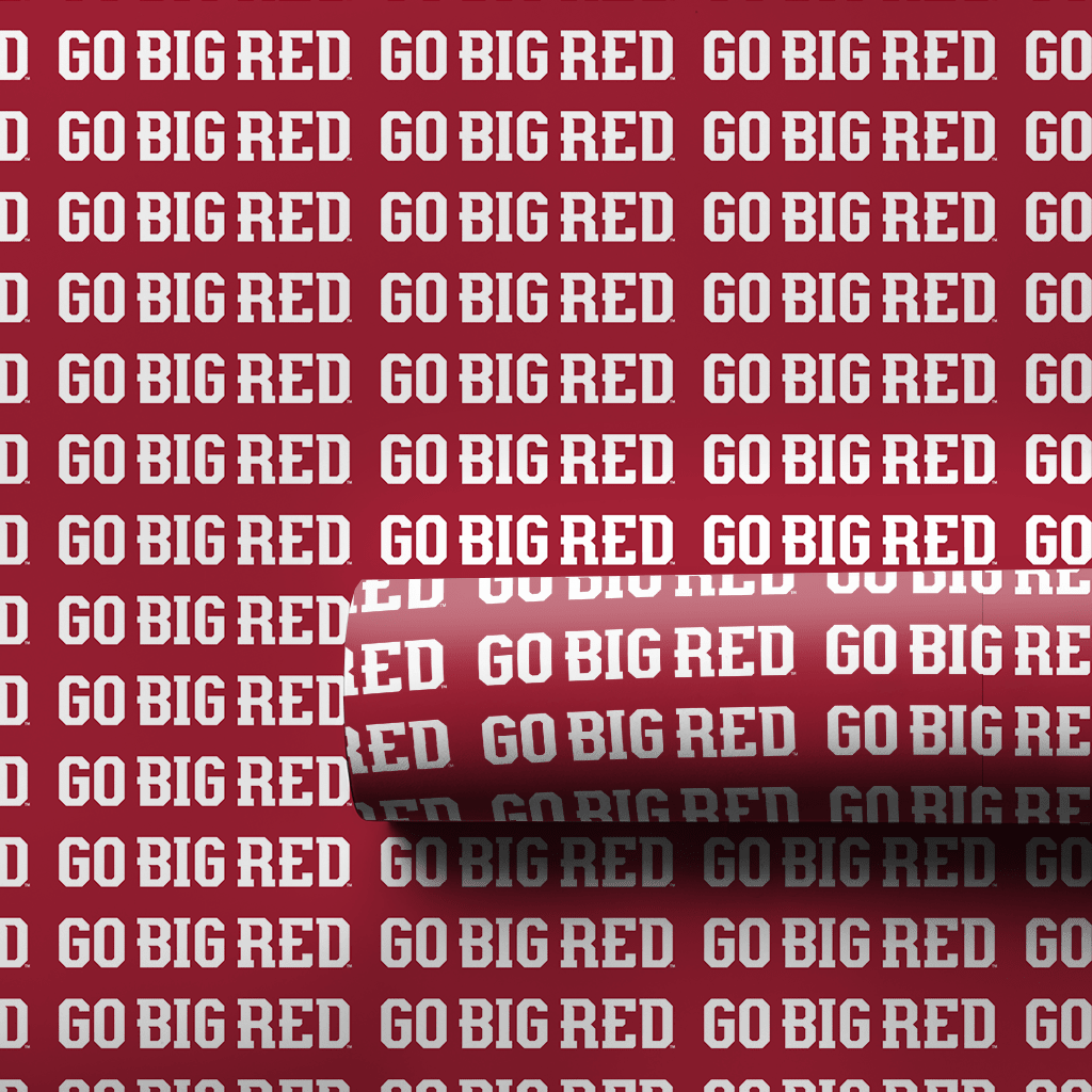 Go Big Red - Wrapping Paper - Aspen & Arlo